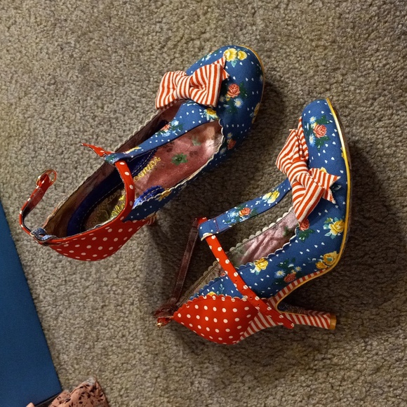 new ICONIC BLOXY Irregular Choice rare heels, EU 42, size 11 - Picture 2 of 12